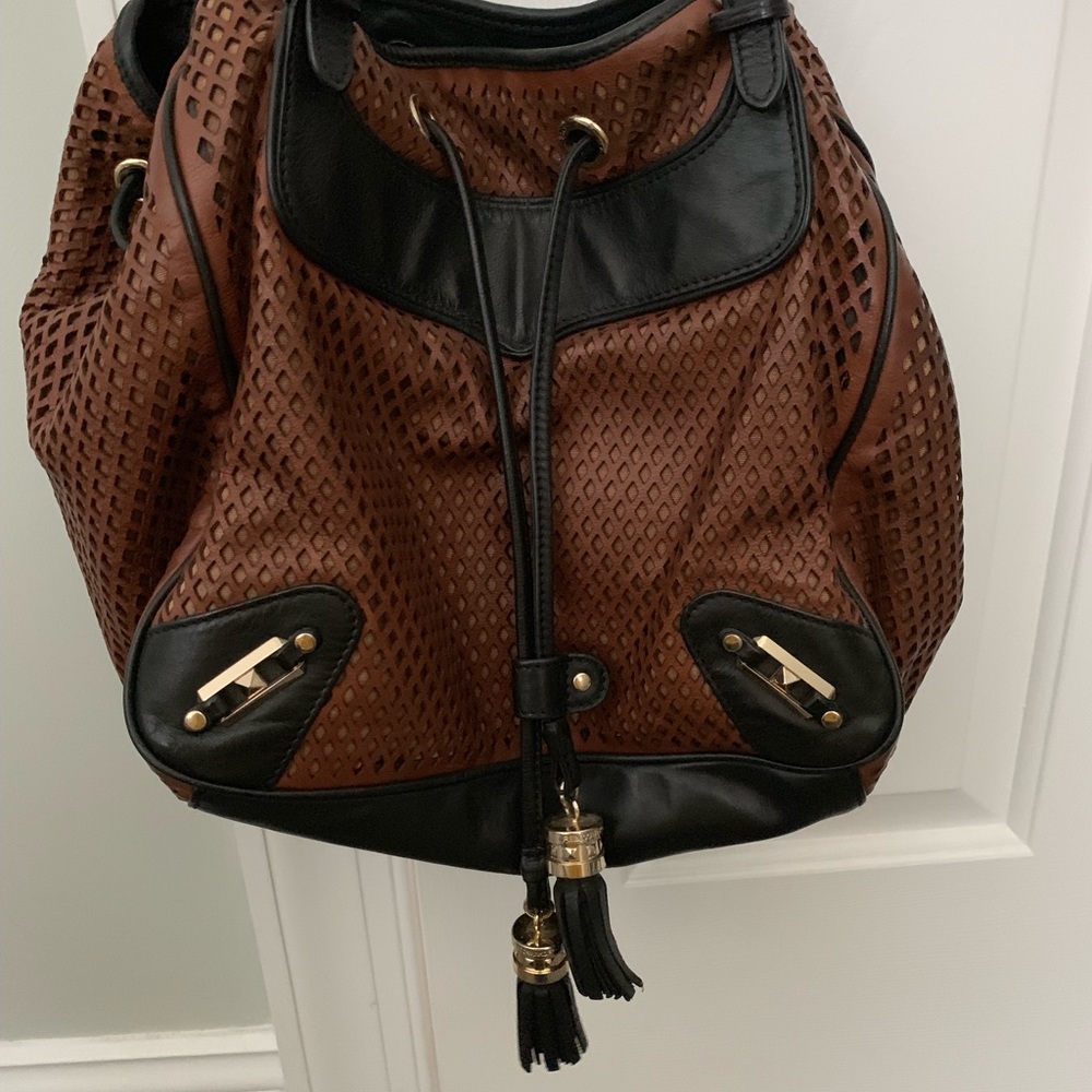 Rebecca Minkoff black/black leather bag
